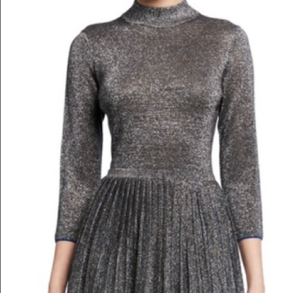 Ted Baker silver sweater dress